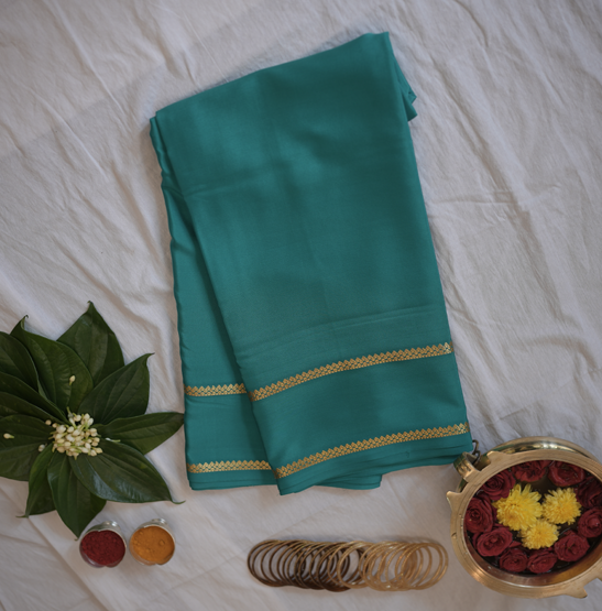 Pure Mysore Crepe Silk Sarees